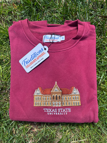 Texas State Crewneck - Maroon