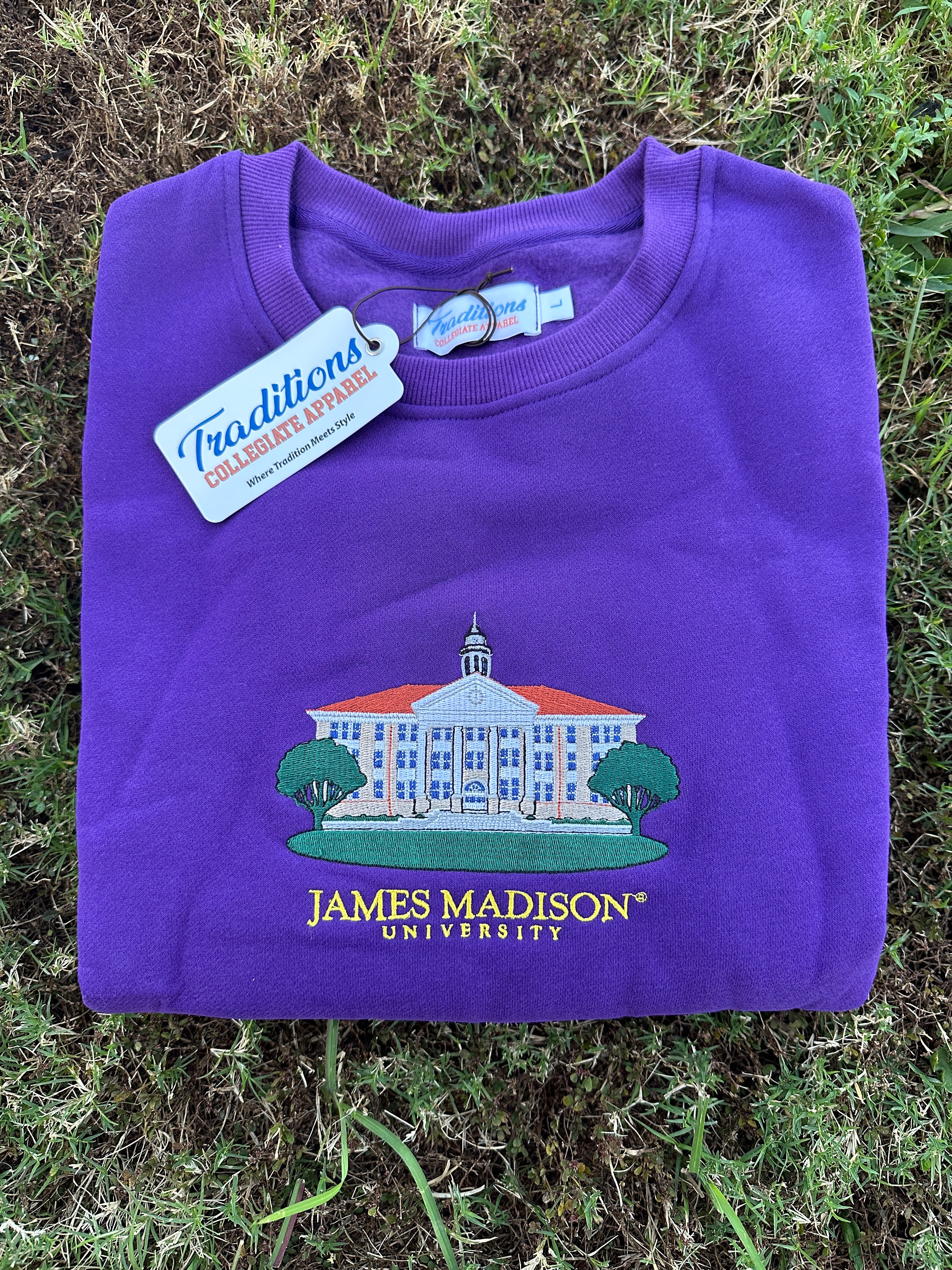 James Madison University Crewnecks (old 50/50 blend)