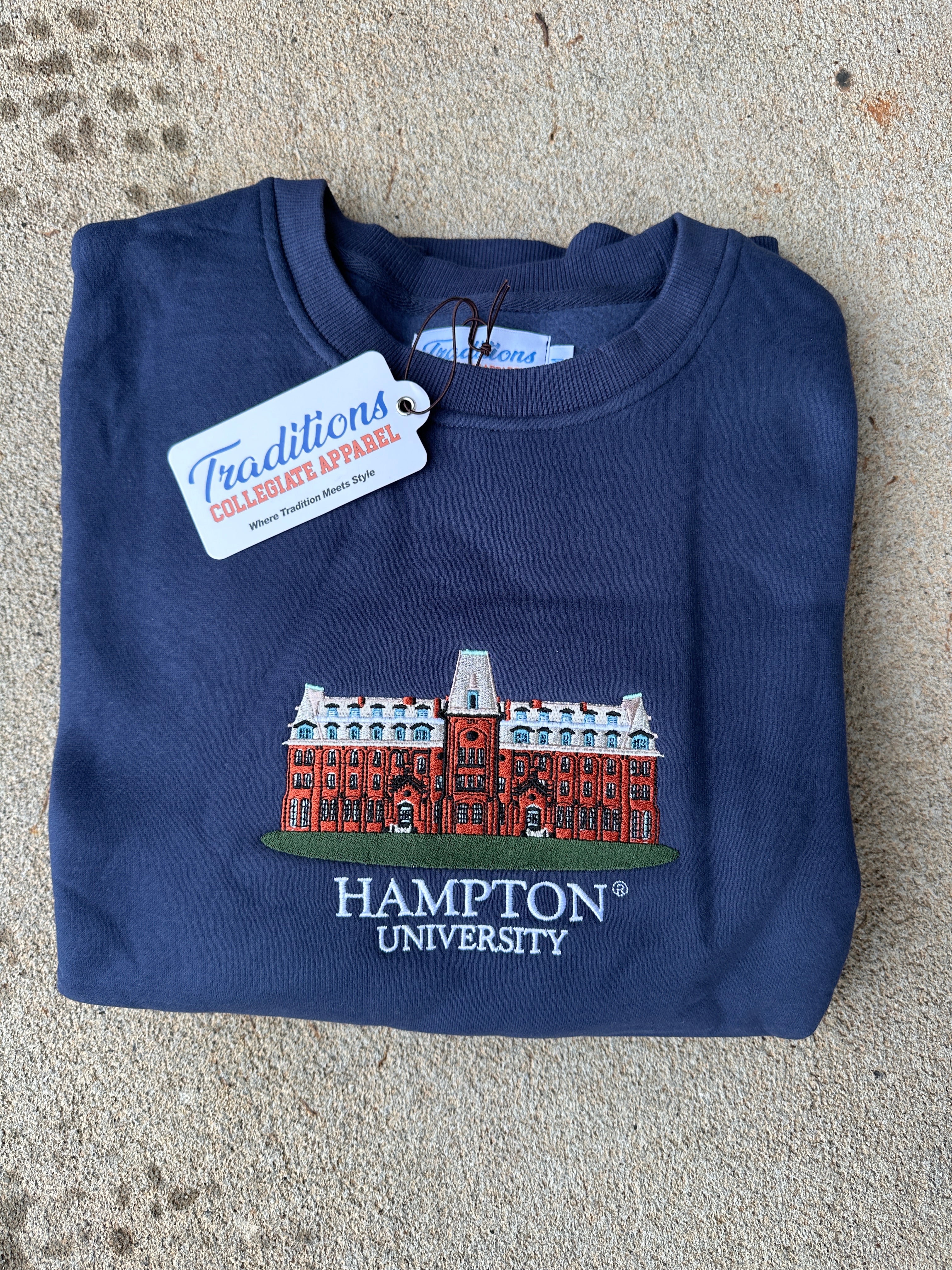 Hampton Crewneck - Navy (old 50/50 blend)