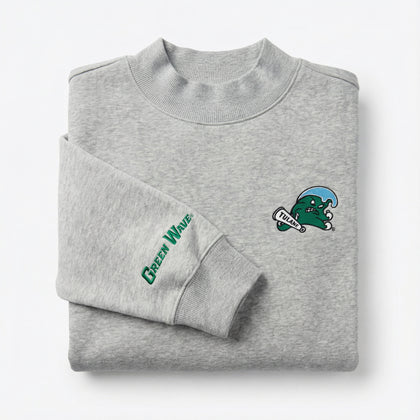 Tulane Sideline Mockneck