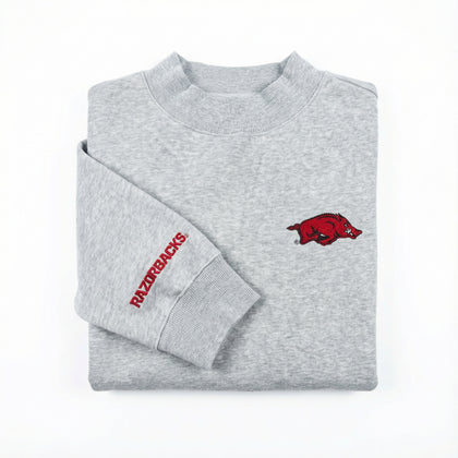 Arkansas Oversized Mock Neck