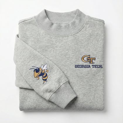 Georgia Tech Oversized Mock Neck