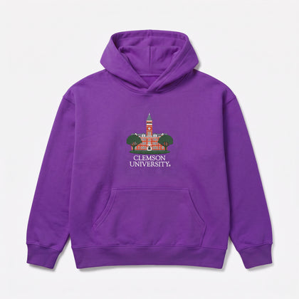 Clemson Building Hoodie