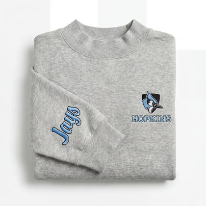 Johns Hopkins Sideline Mockneck