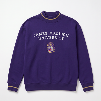 James Madison Gameday Mockneck