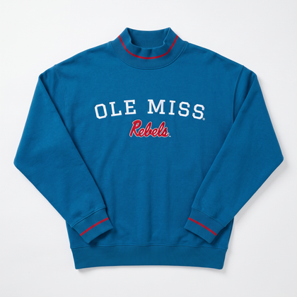Ole Miss Gameday Mockneck