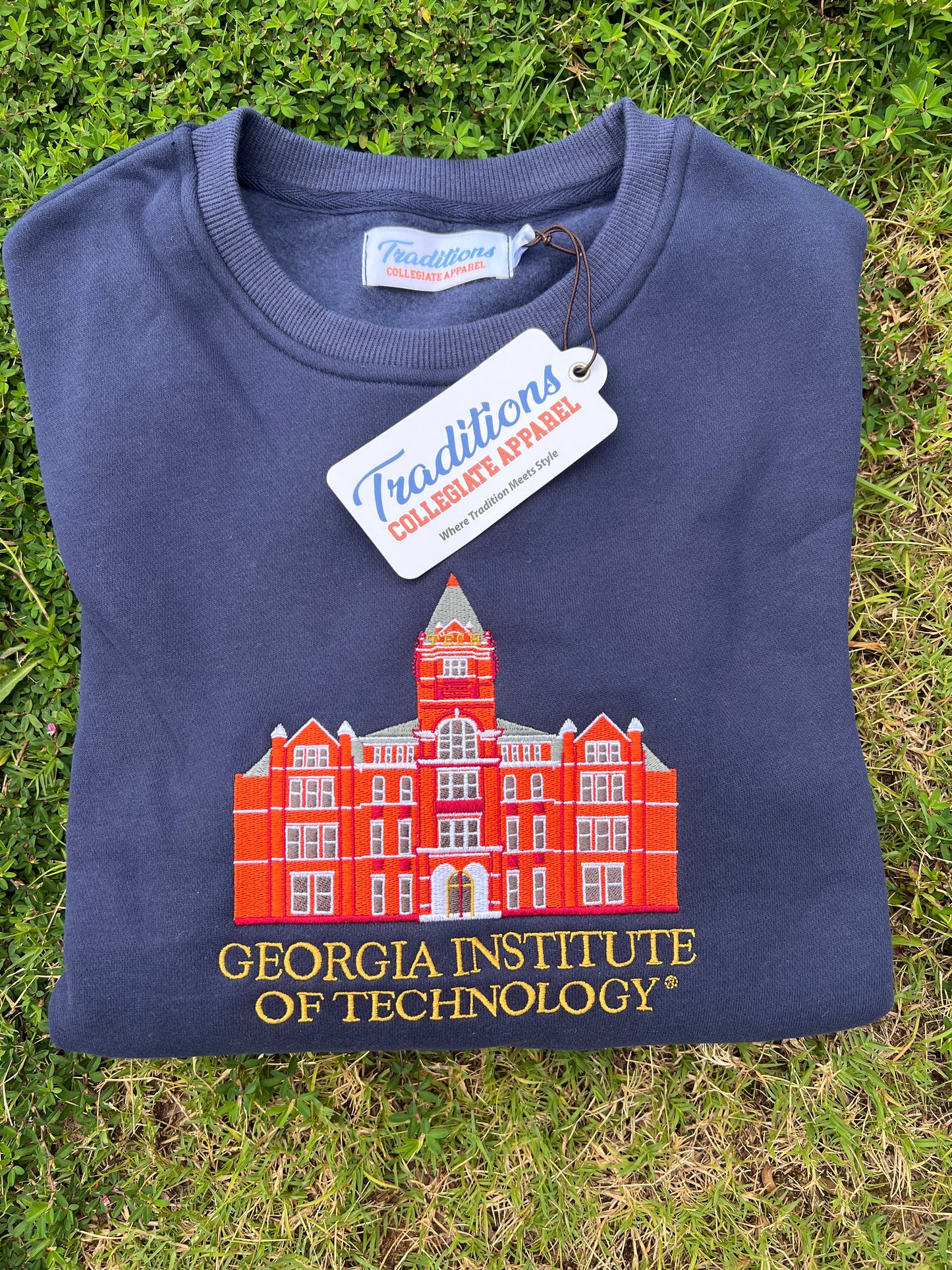 Georgia Tech Crewneck - Navy