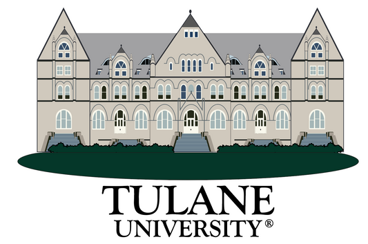 Tulane Crewneck - Heather Grey