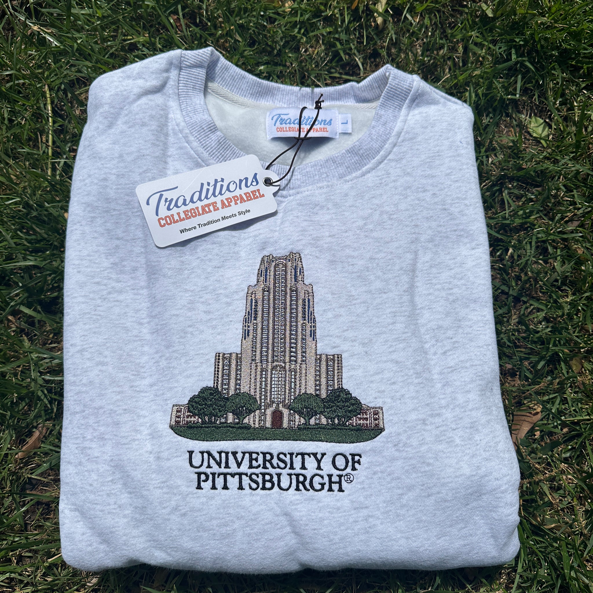 Pittsburgh Crewneck - Heather Grey