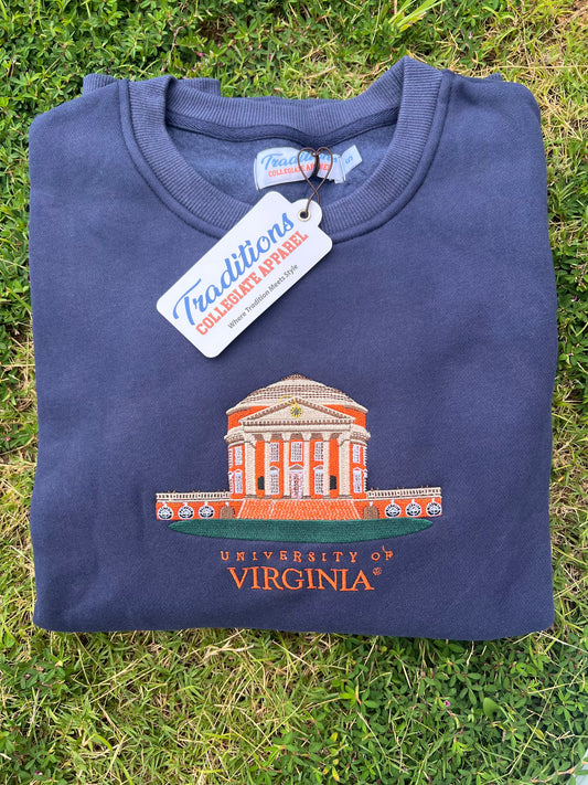 University of Virginia Crewneck - Navy