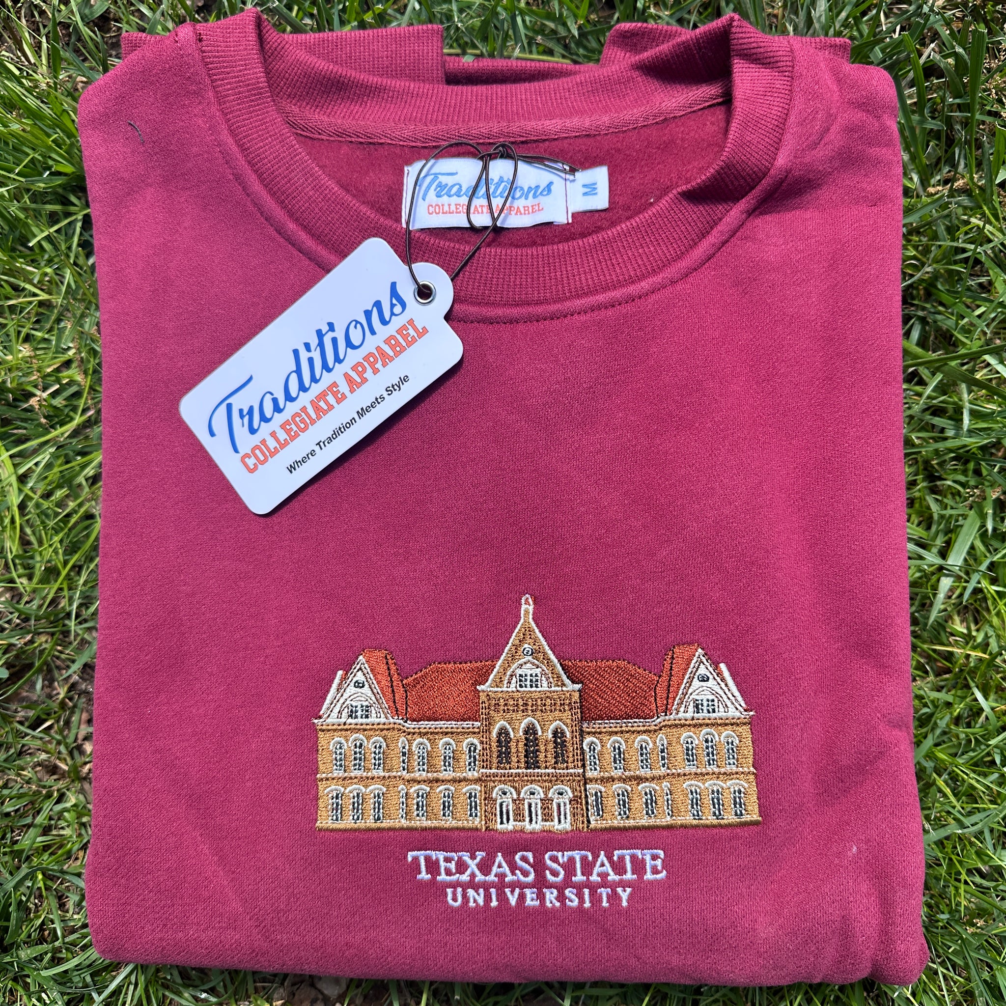 Texas State Crewneck - Maroon