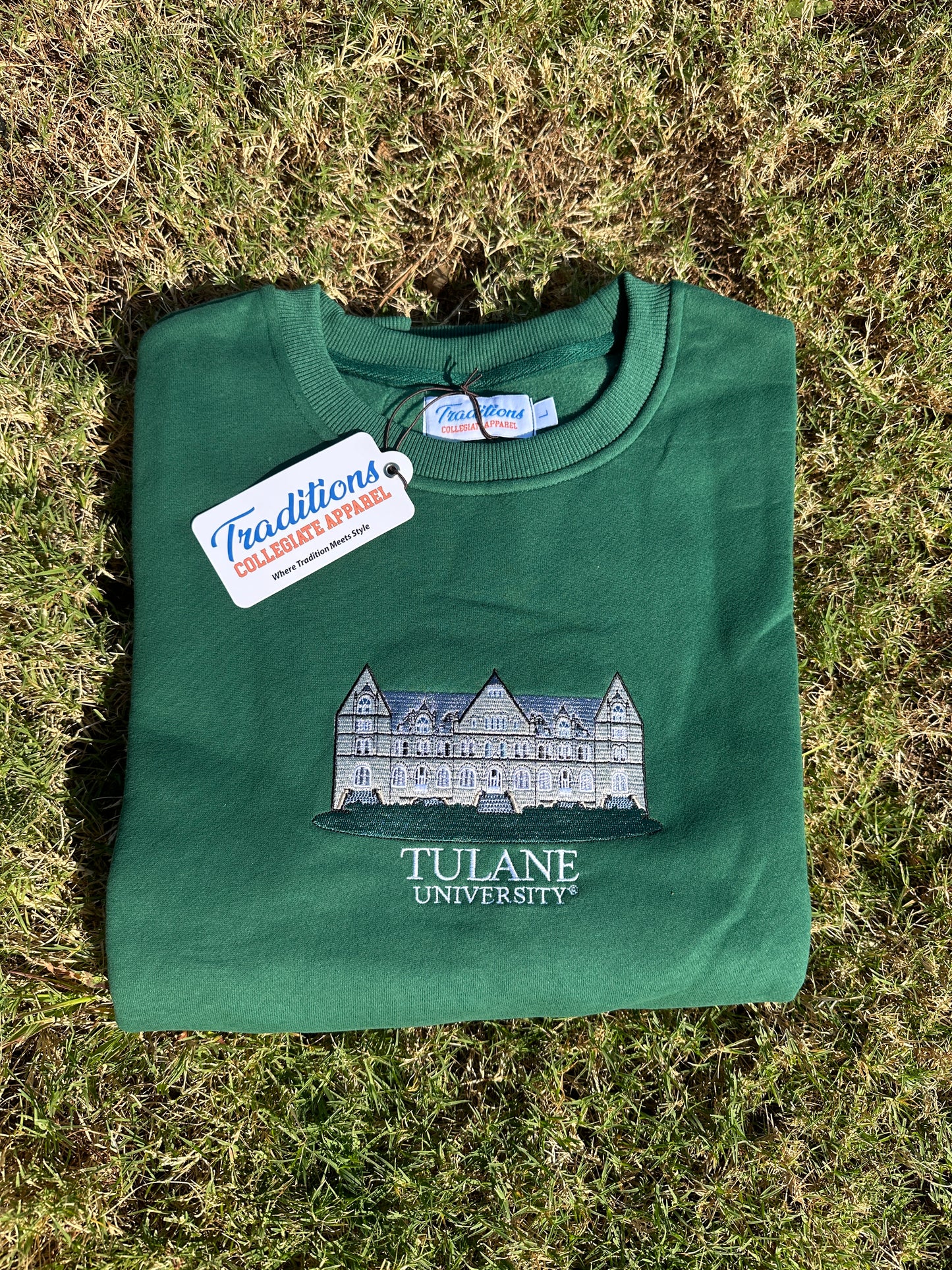 Tulane Crewneck - Green