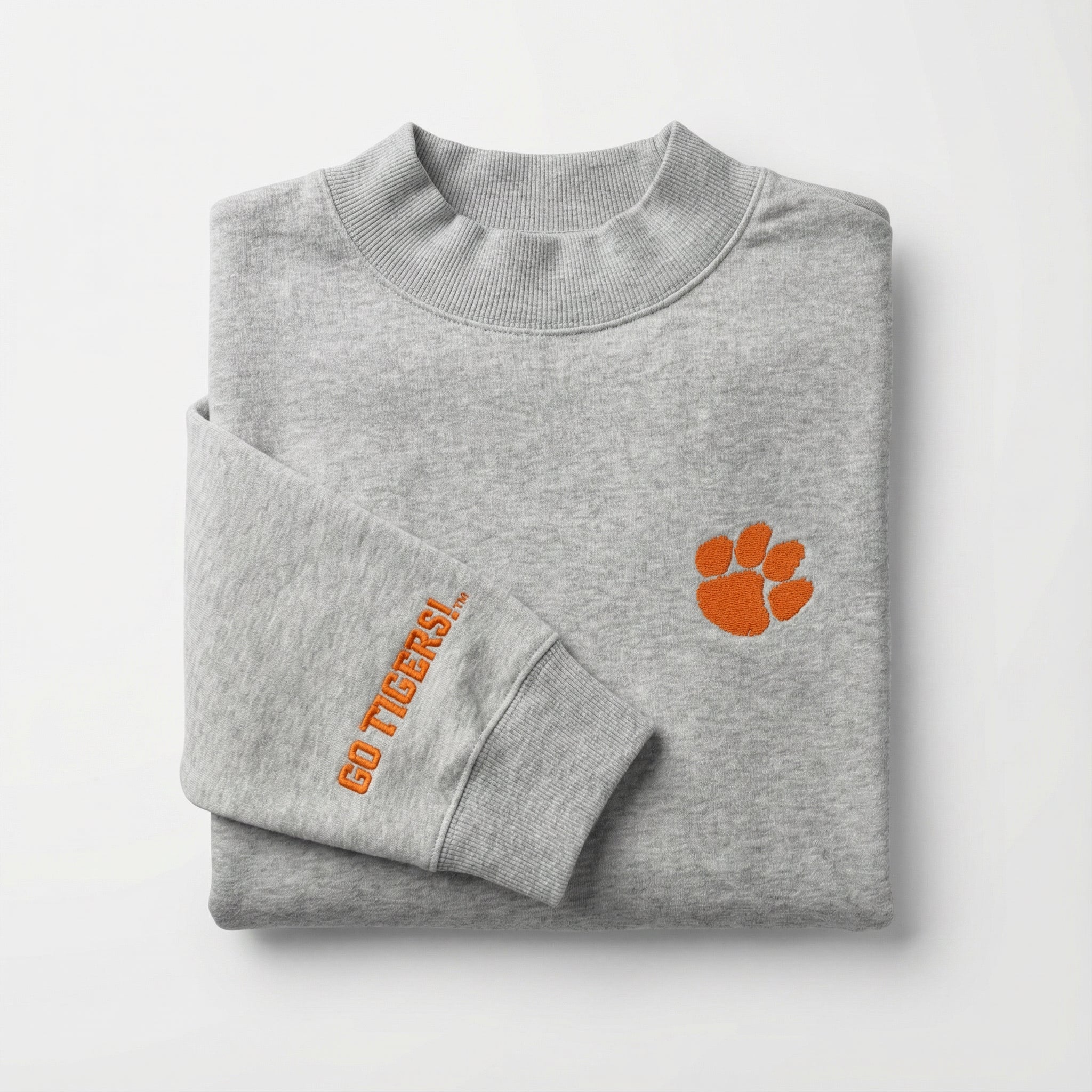 Clemson Mock Neck