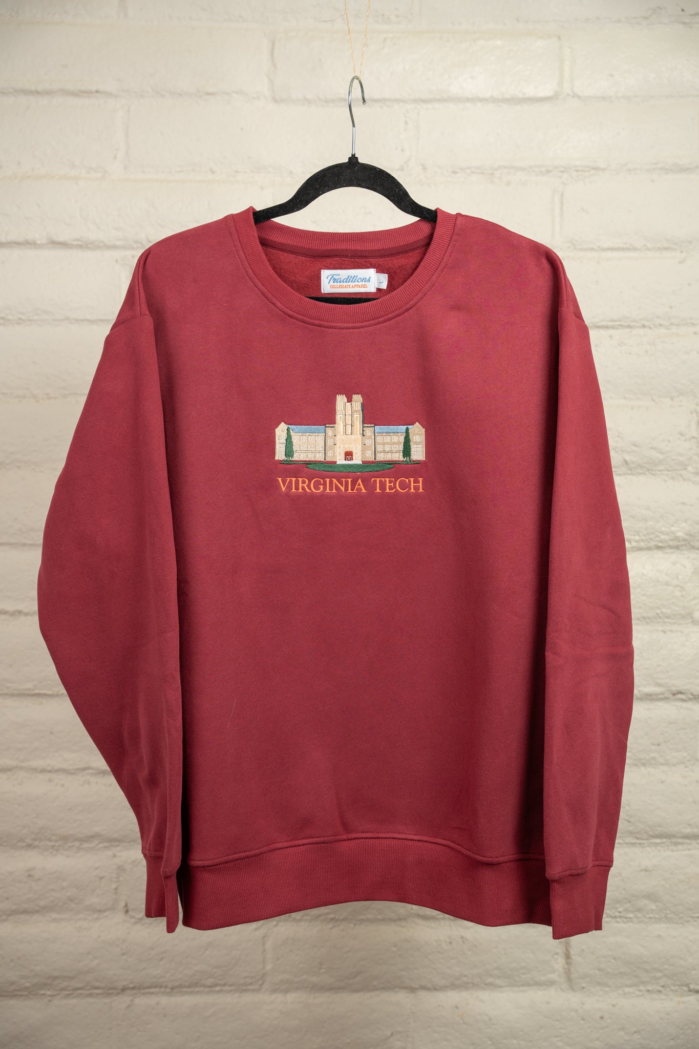 Virginia Tech Crewneck - Maroon