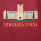 Virginia Tech Crewneck - Maroon