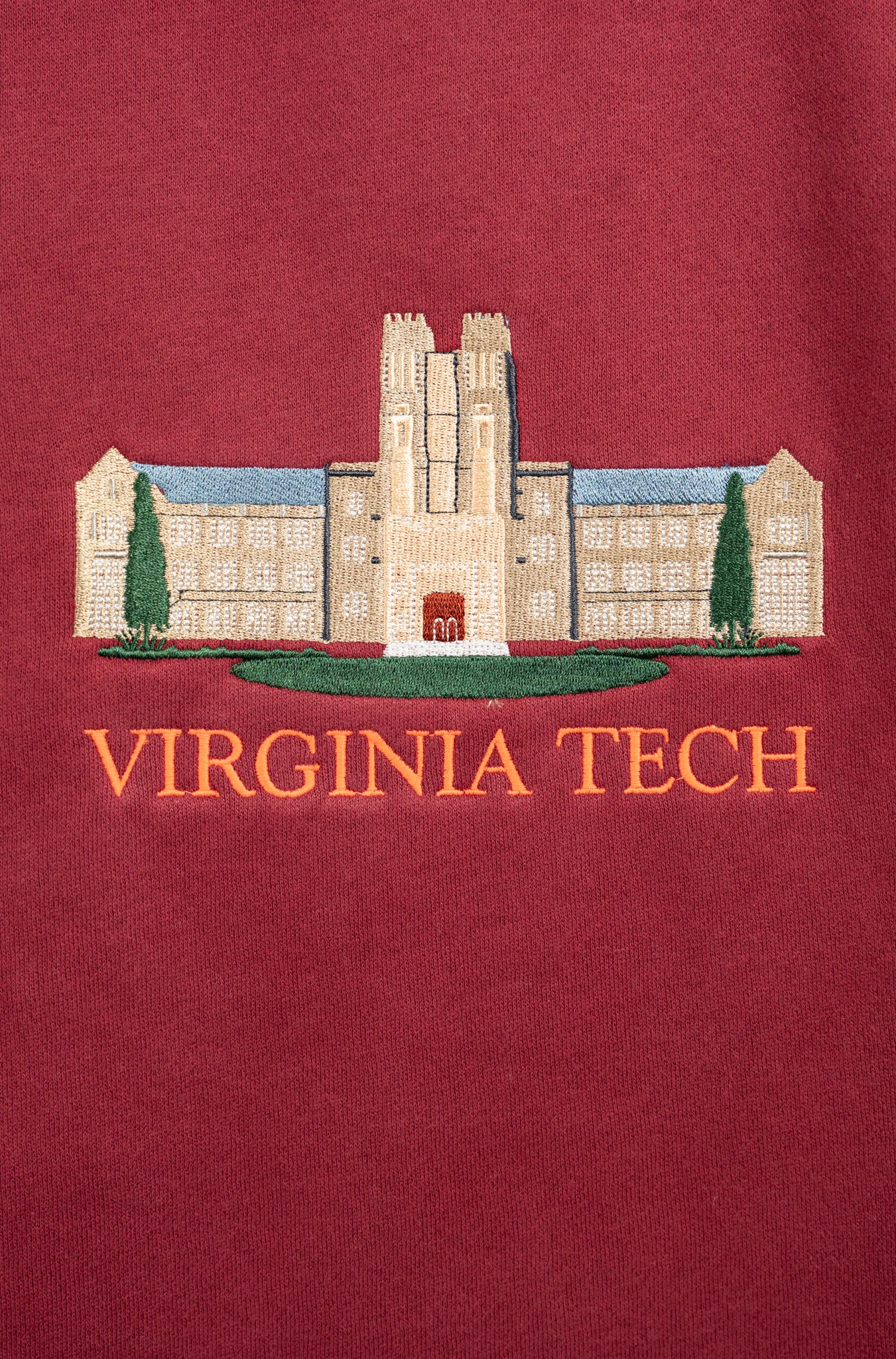 Virginia Tech Crewneck - Maroon