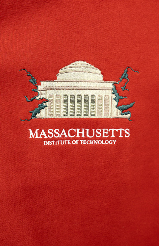 MIT Crewneck Red