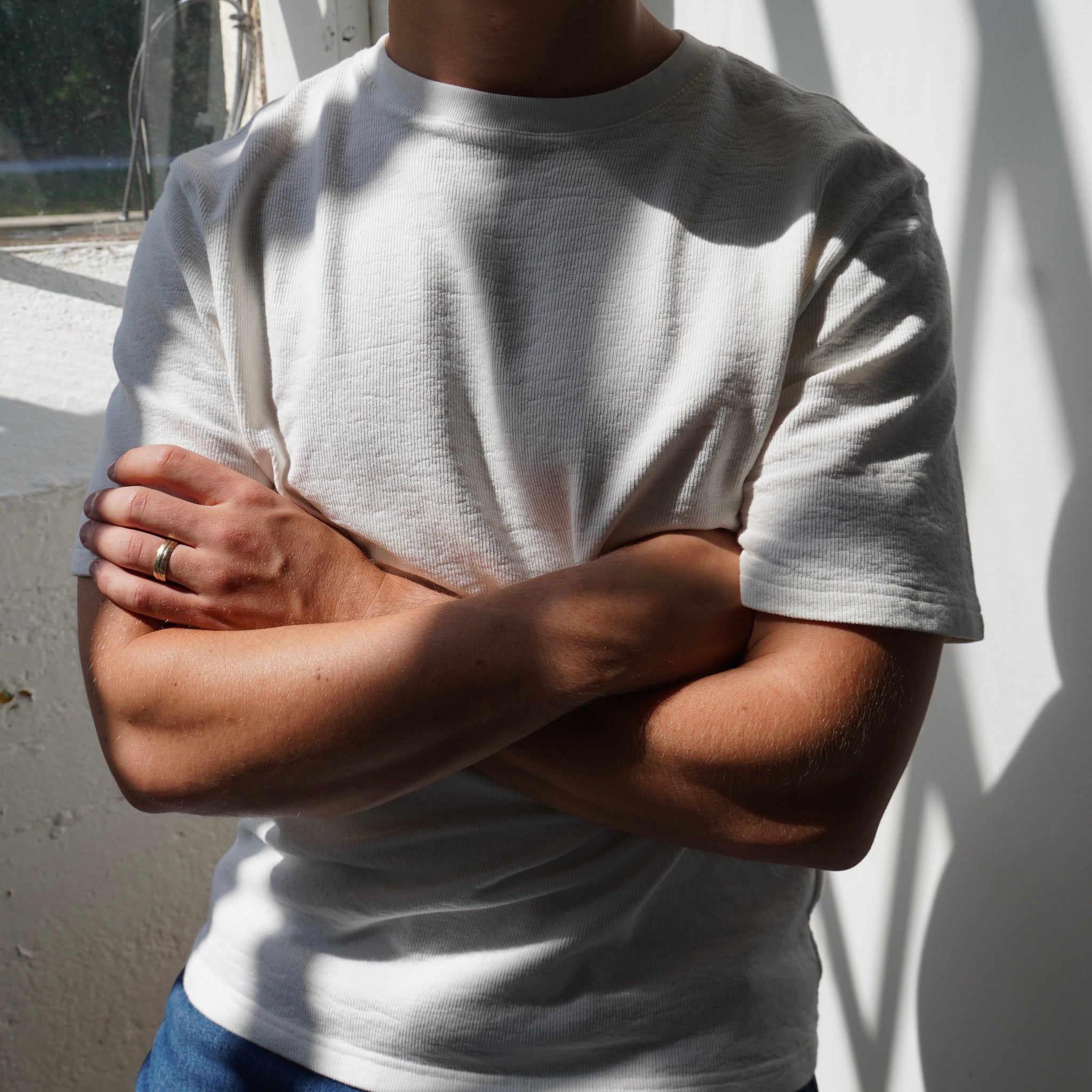 Ribbed Cotton Shirt