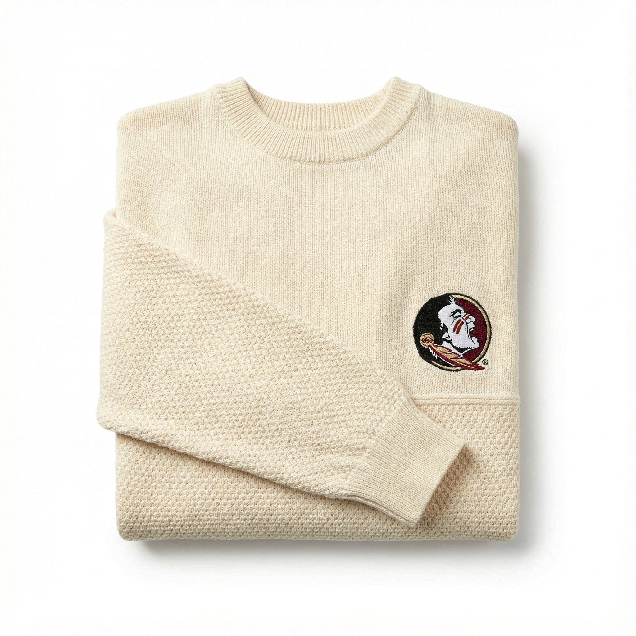 FSU Knit Sweater, 1, Collegetraditions.shop