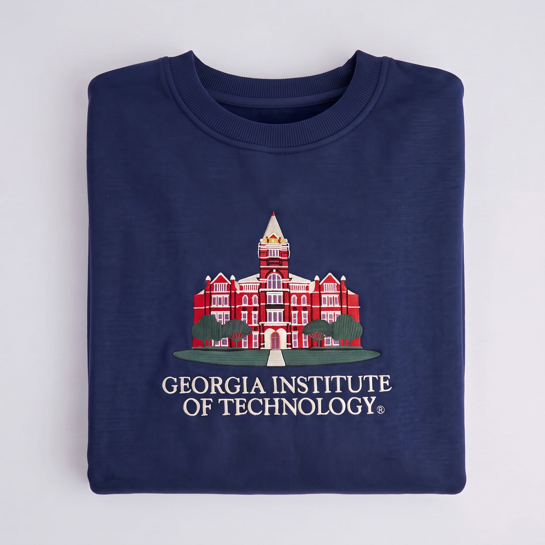 Georgia Tech Crewneck, Navy