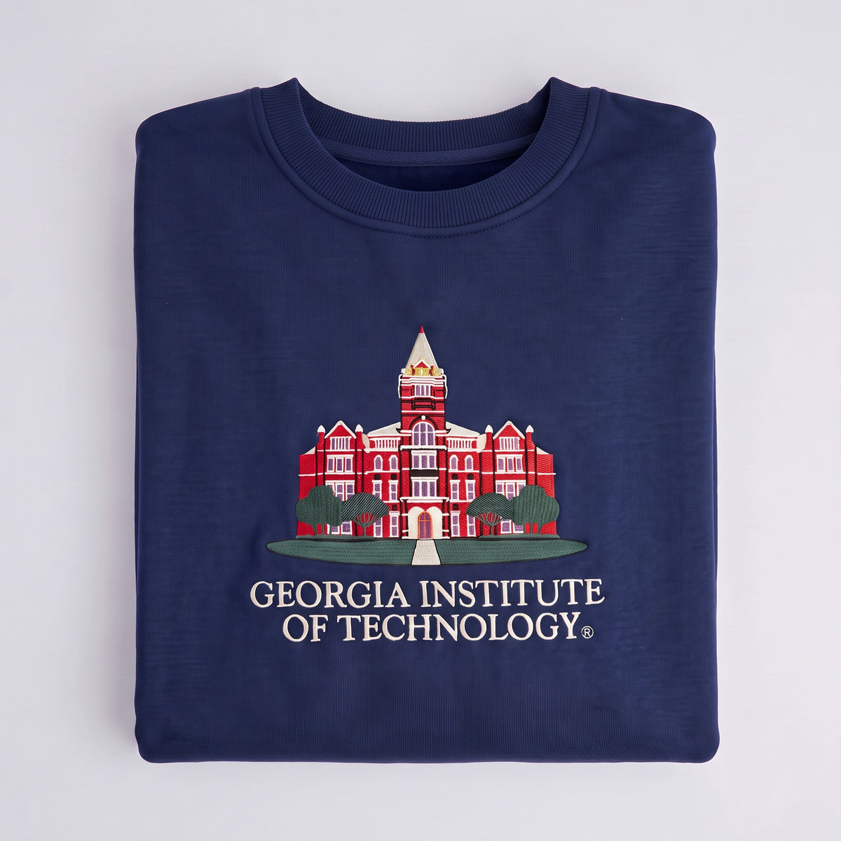 Georgia Tech Crewneck, Navy