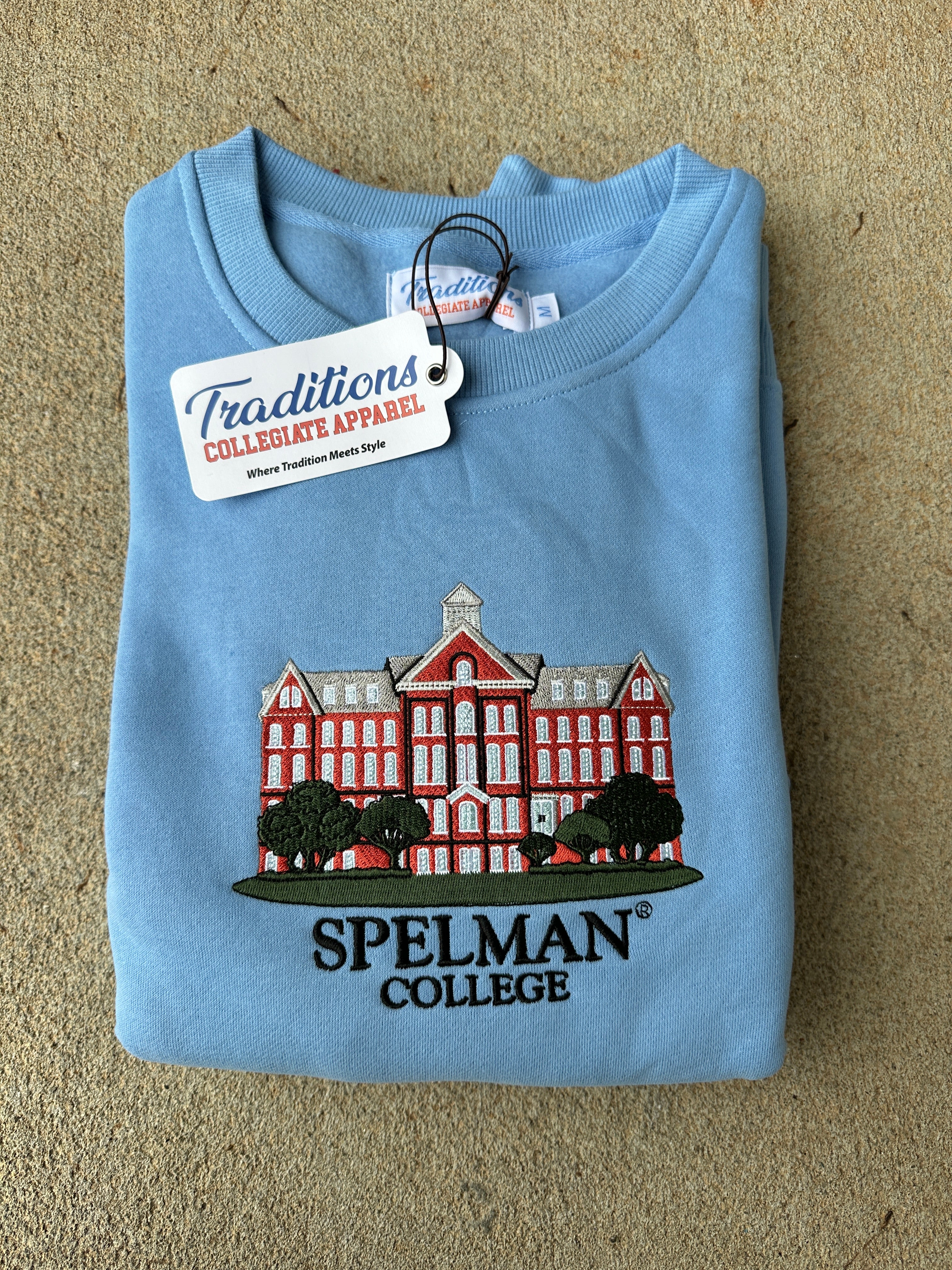 Spelman Crewneck - Light Blue