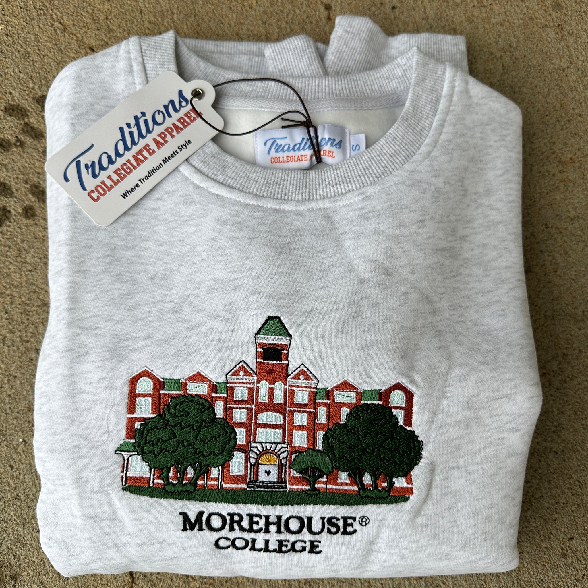 Morehouse Crewneck - Heather Grey