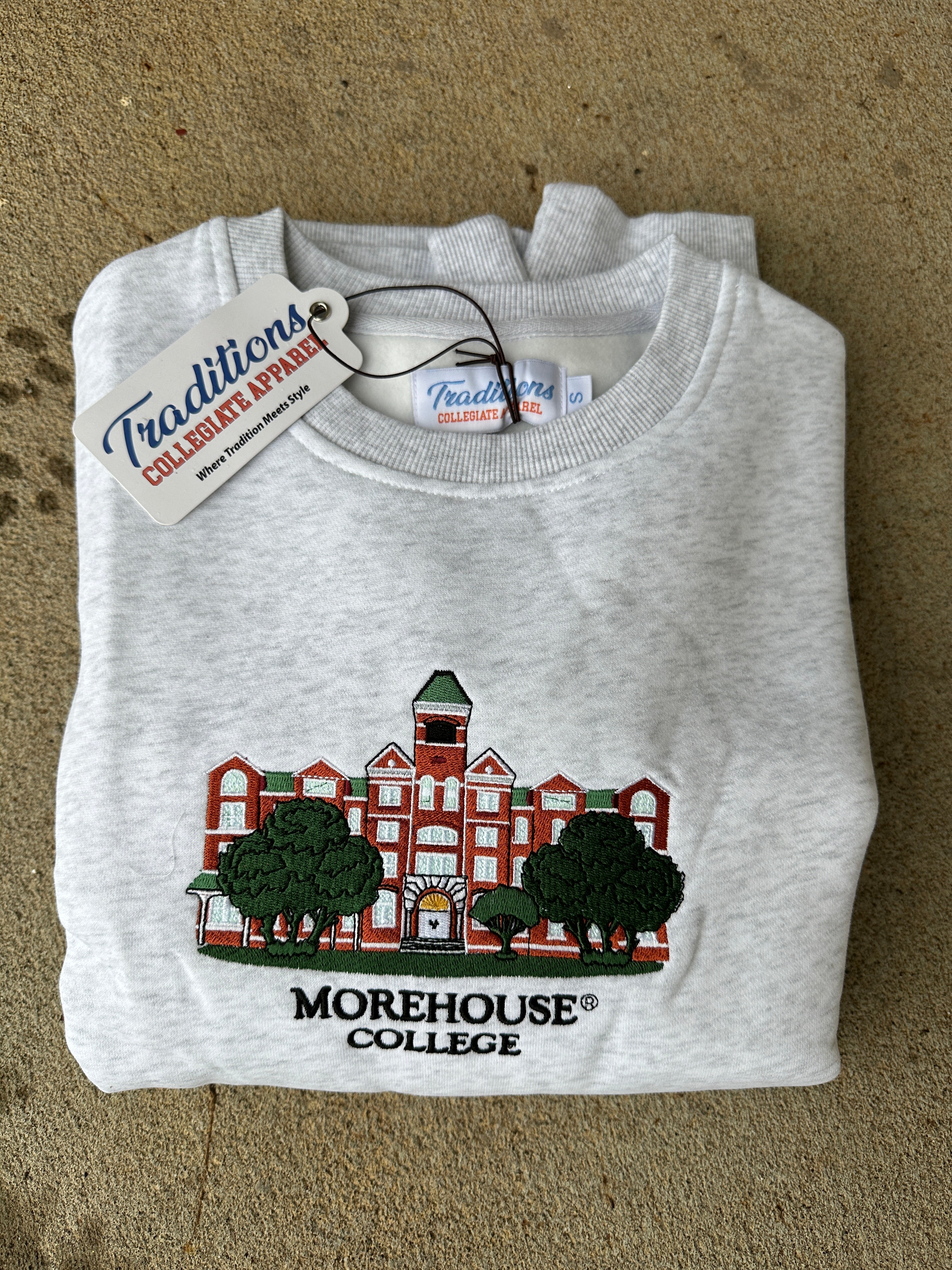 Morehouse Crewneck - Heather Grey