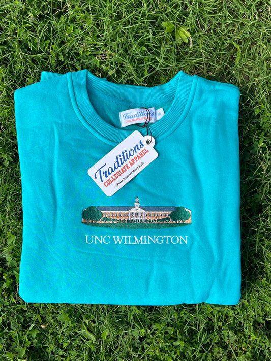 UNC Wilmington Crewneck - Teal