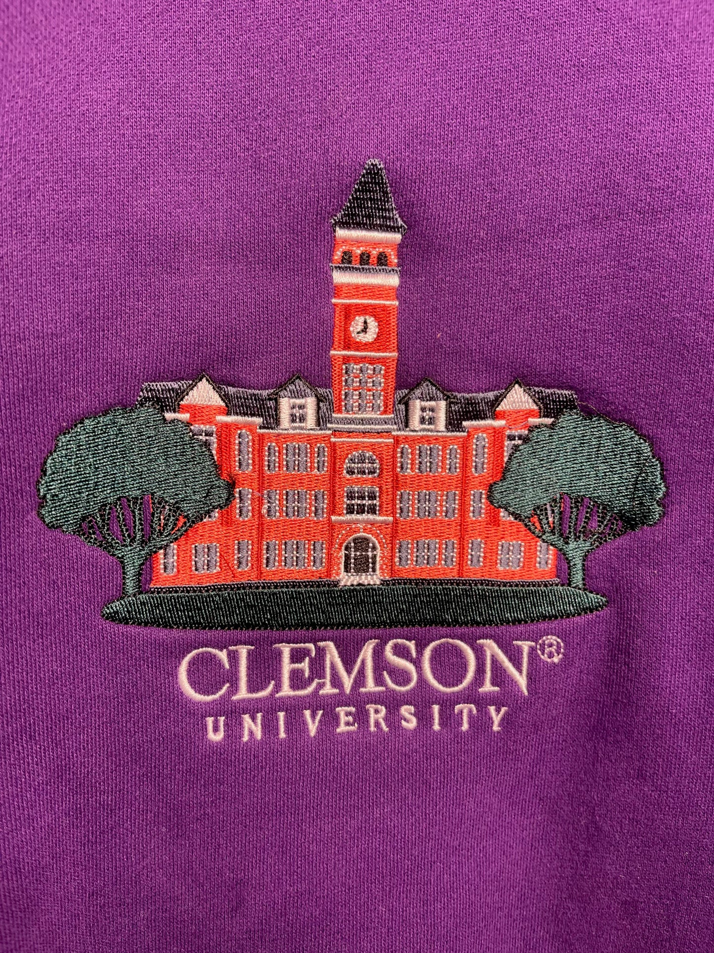 Clemson University Crewneck - Purple