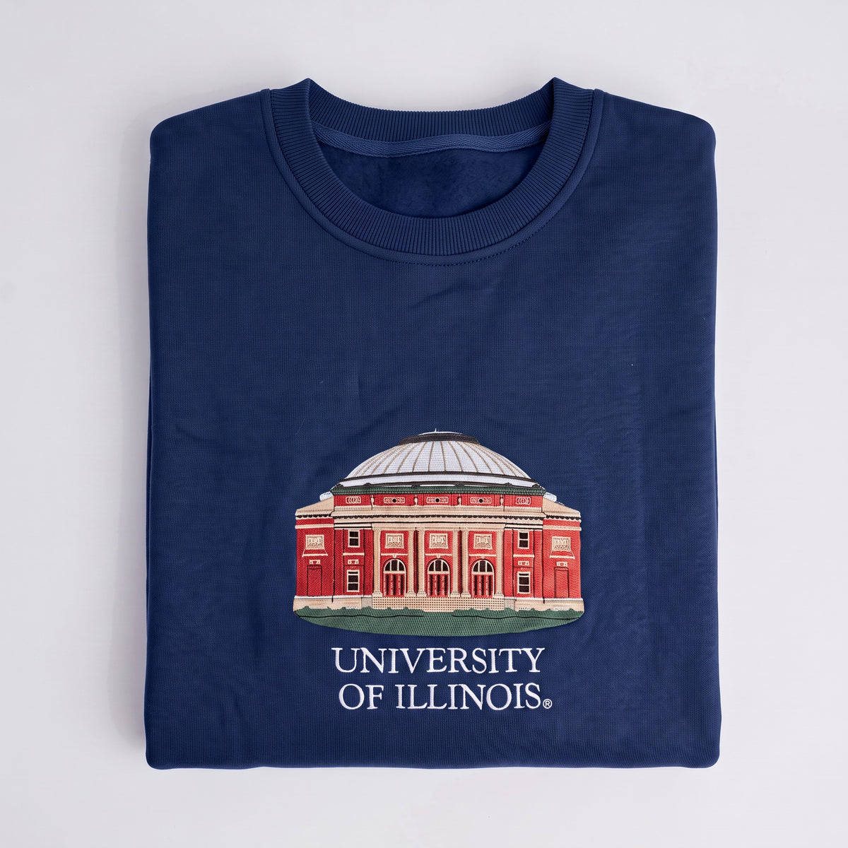 Illinois Crewneck, Navy