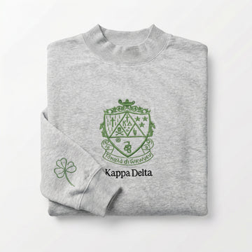 Kappa Delta Oversized Mock Neck