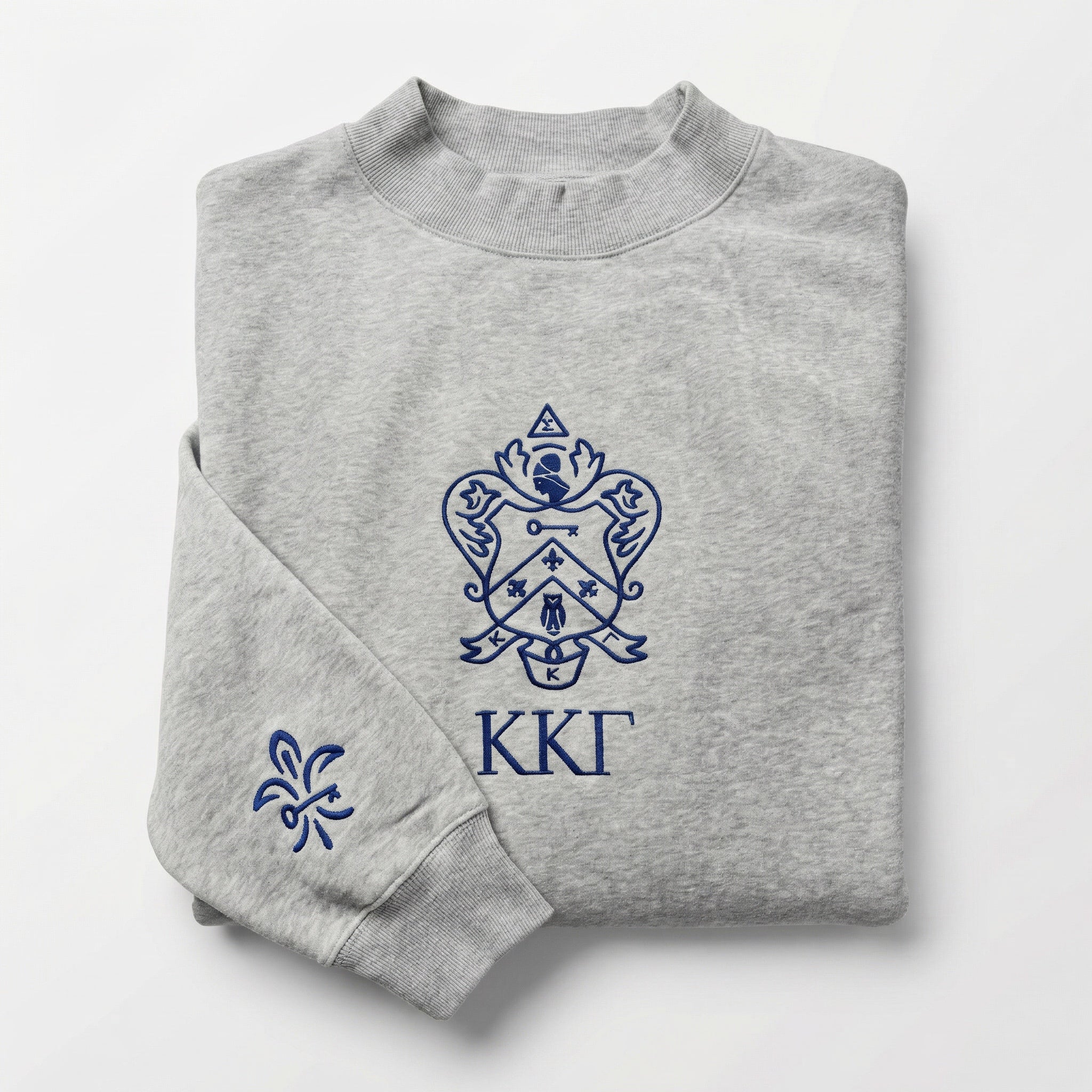 Kappa Kappa Gamma Oversized Mock Neck