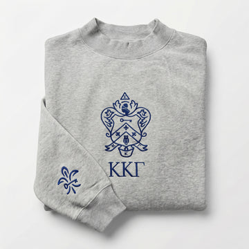 Kappa Kappa Gamma Oversized Mock Neck