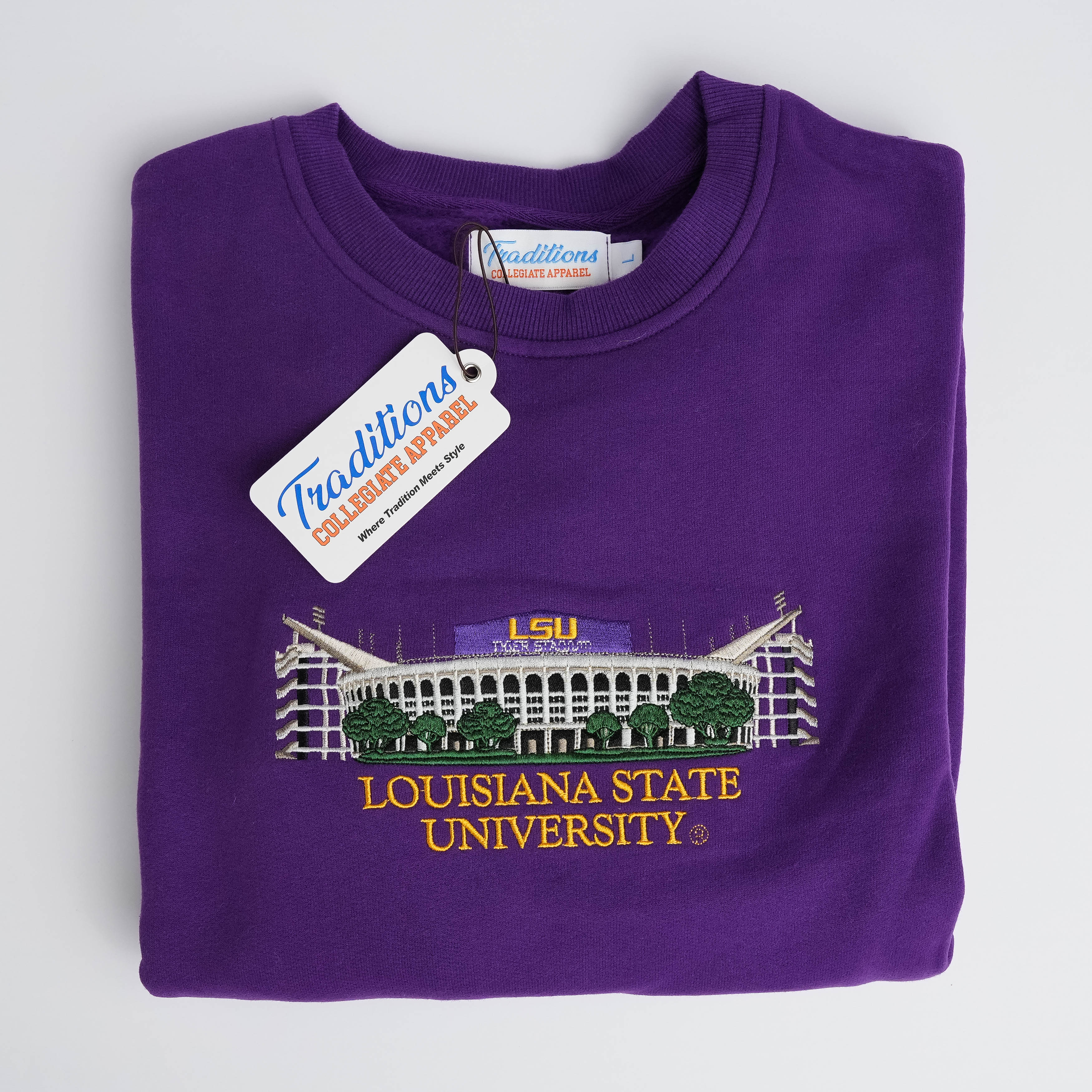 LSU Crewnecks | Traditions Collegiate Apparel