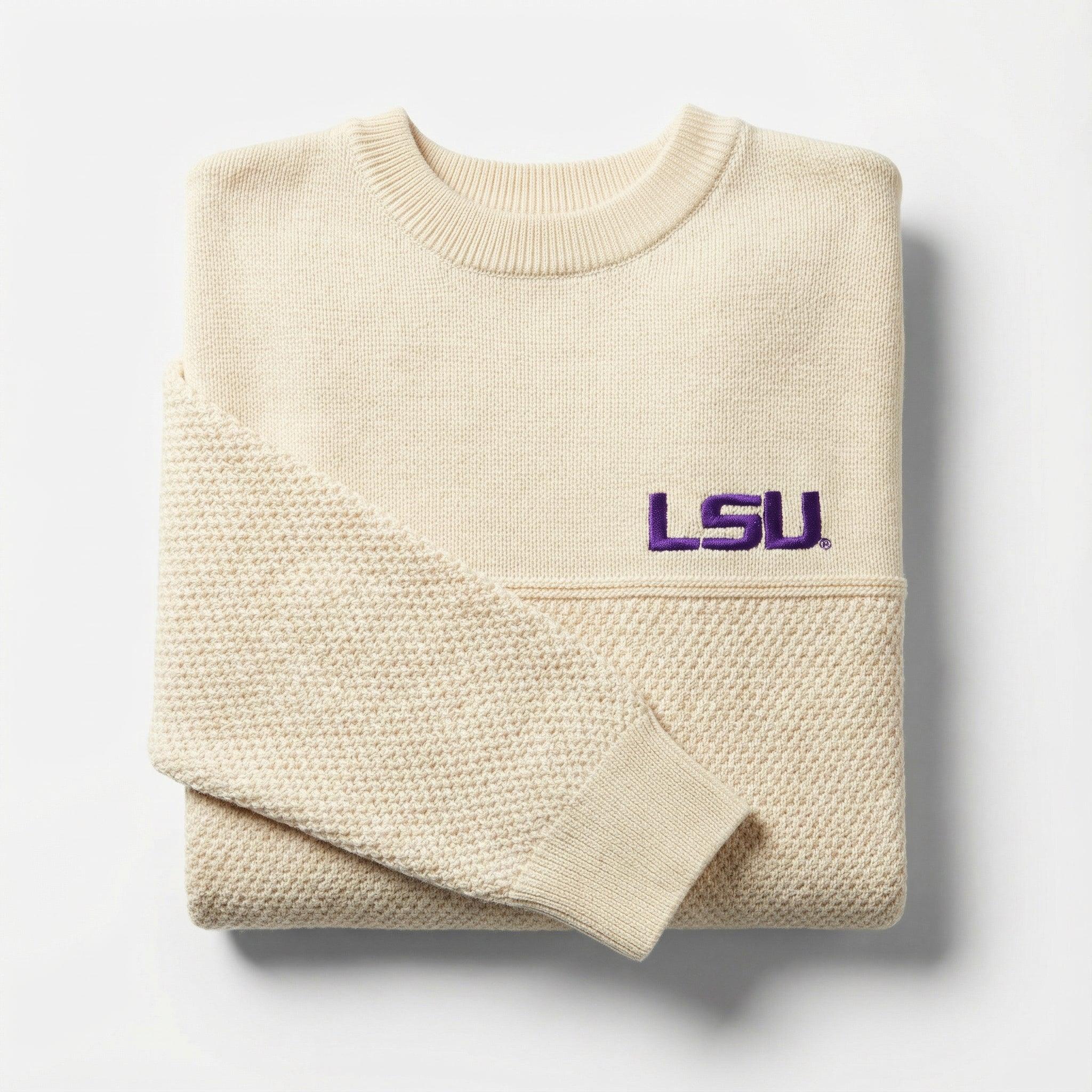 LSU Knit Sweater