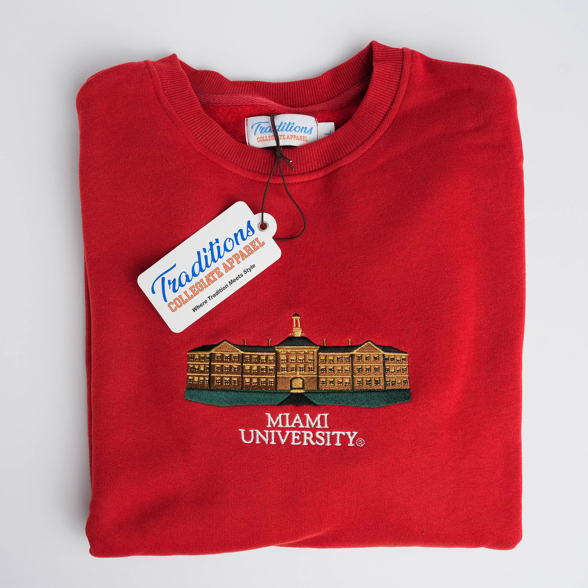 Miami Crewneck, Red