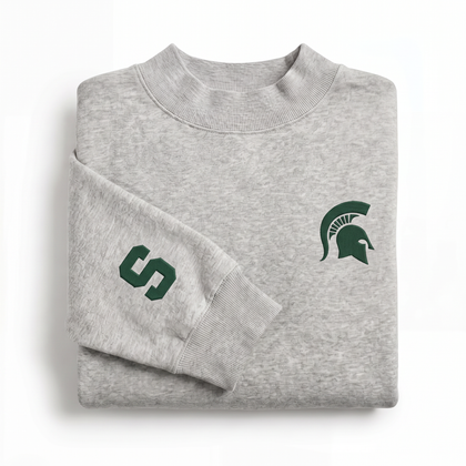 Michigan State Sideline Mockneck