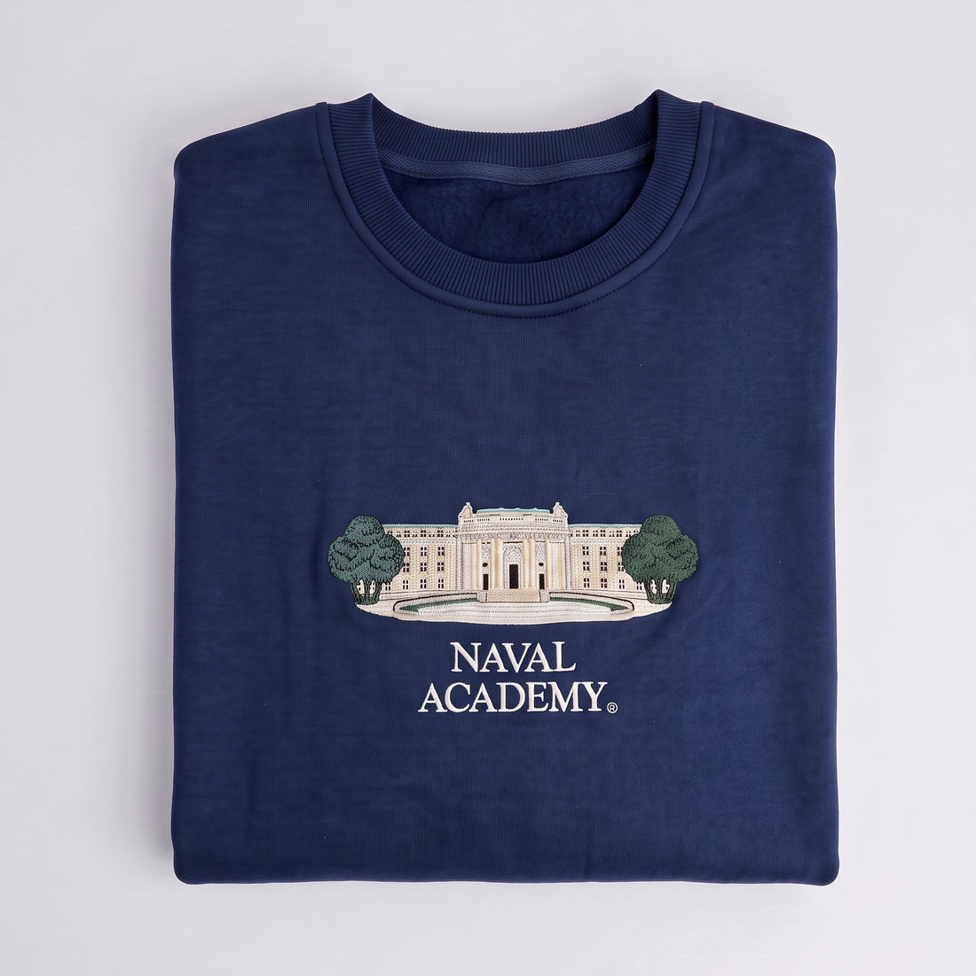 Navy Crewneck, Navy