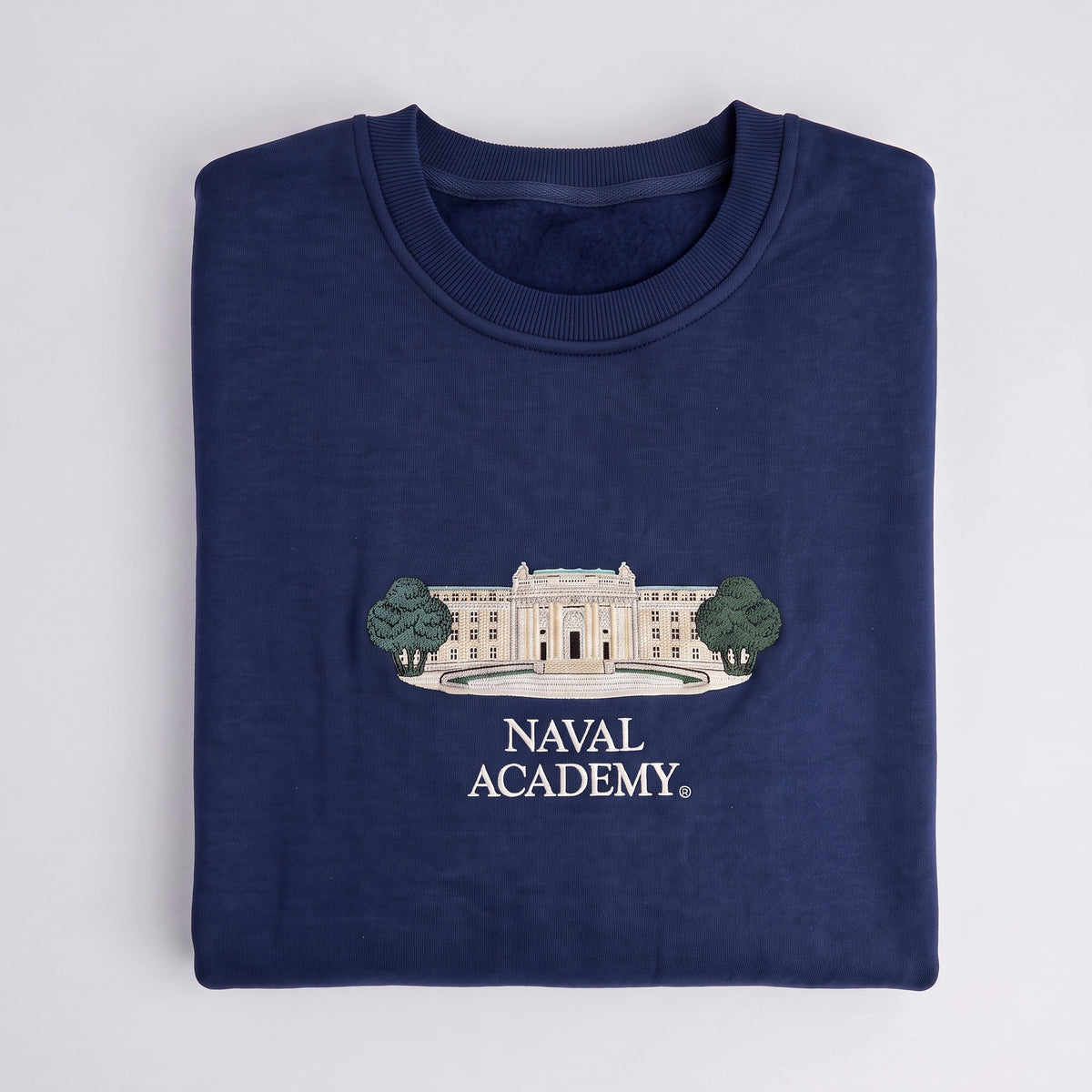 Navy Crewneck, Navy