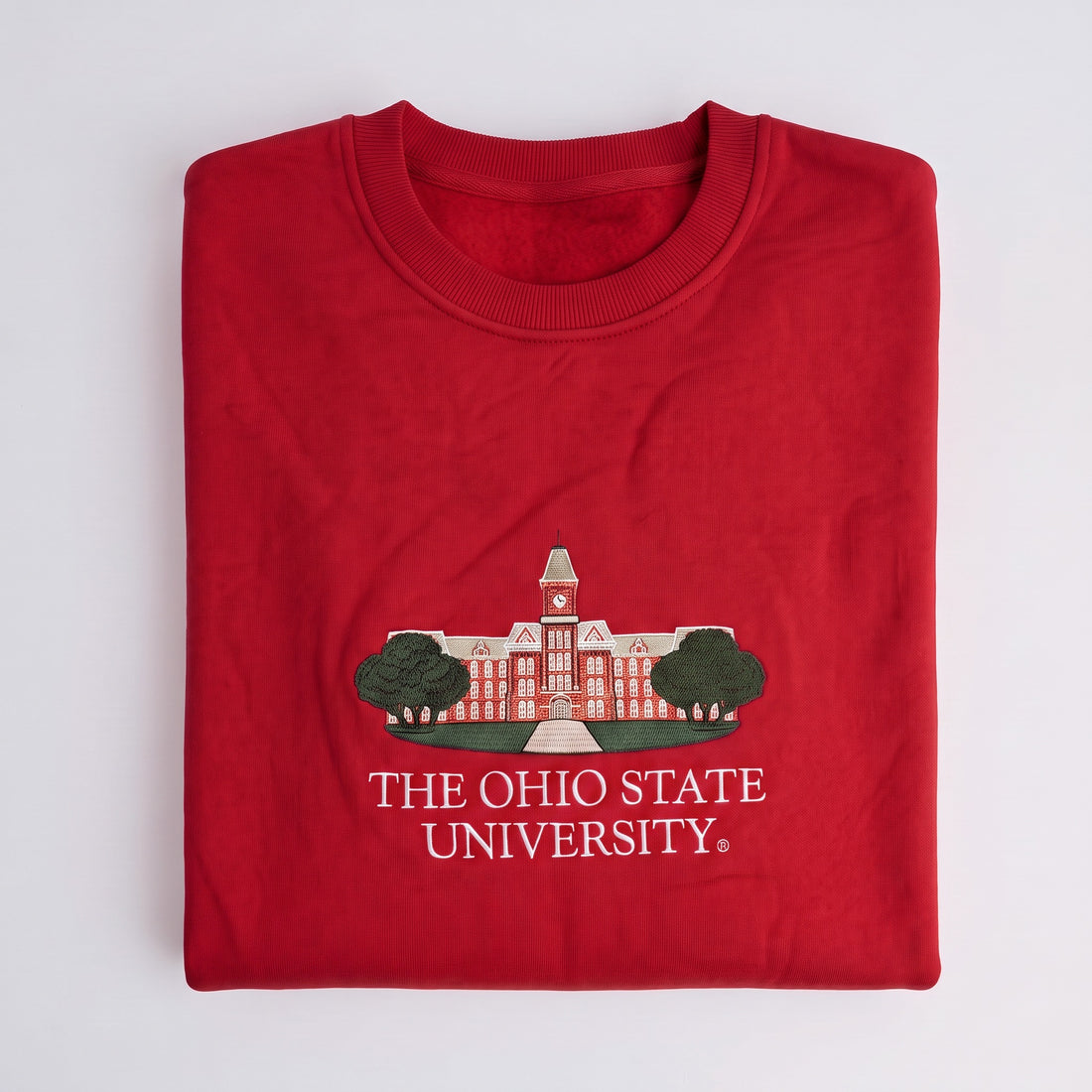 Ohio State Crewneck, Scarlet