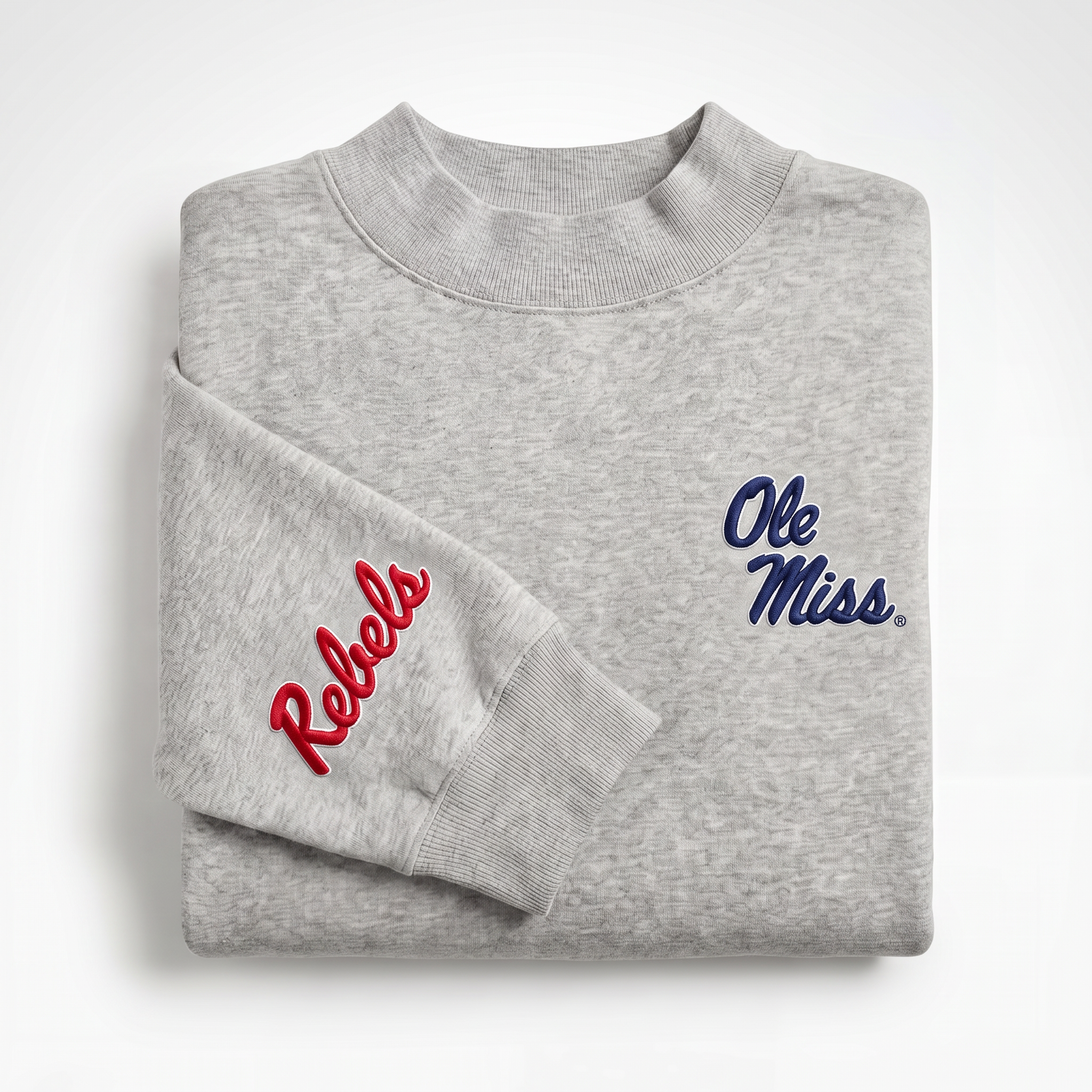 Ole Miss Sideline Mockneck