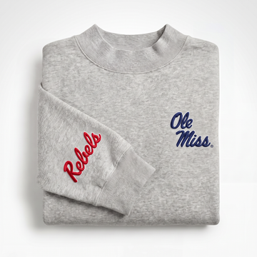 Ole Miss Sideline Mockneck