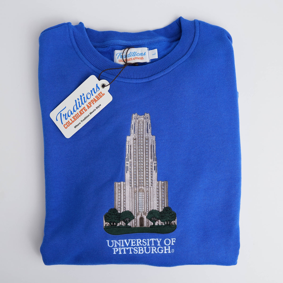 Pittsburgh Crewneck, Royal Blue