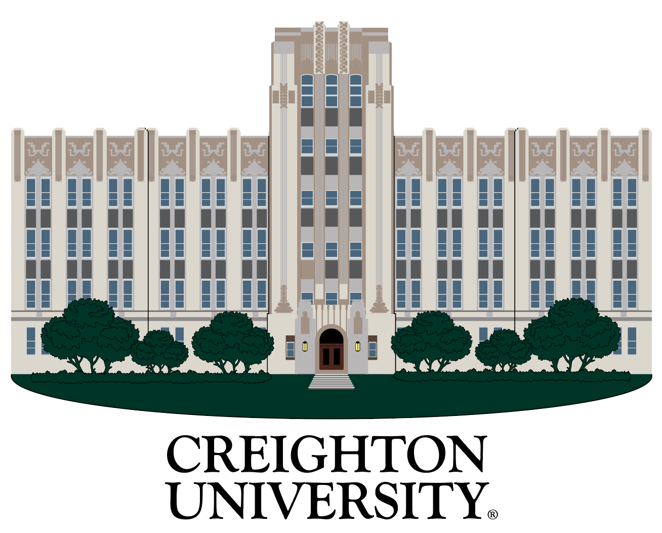 Creighton Crewneck - Baby Blue