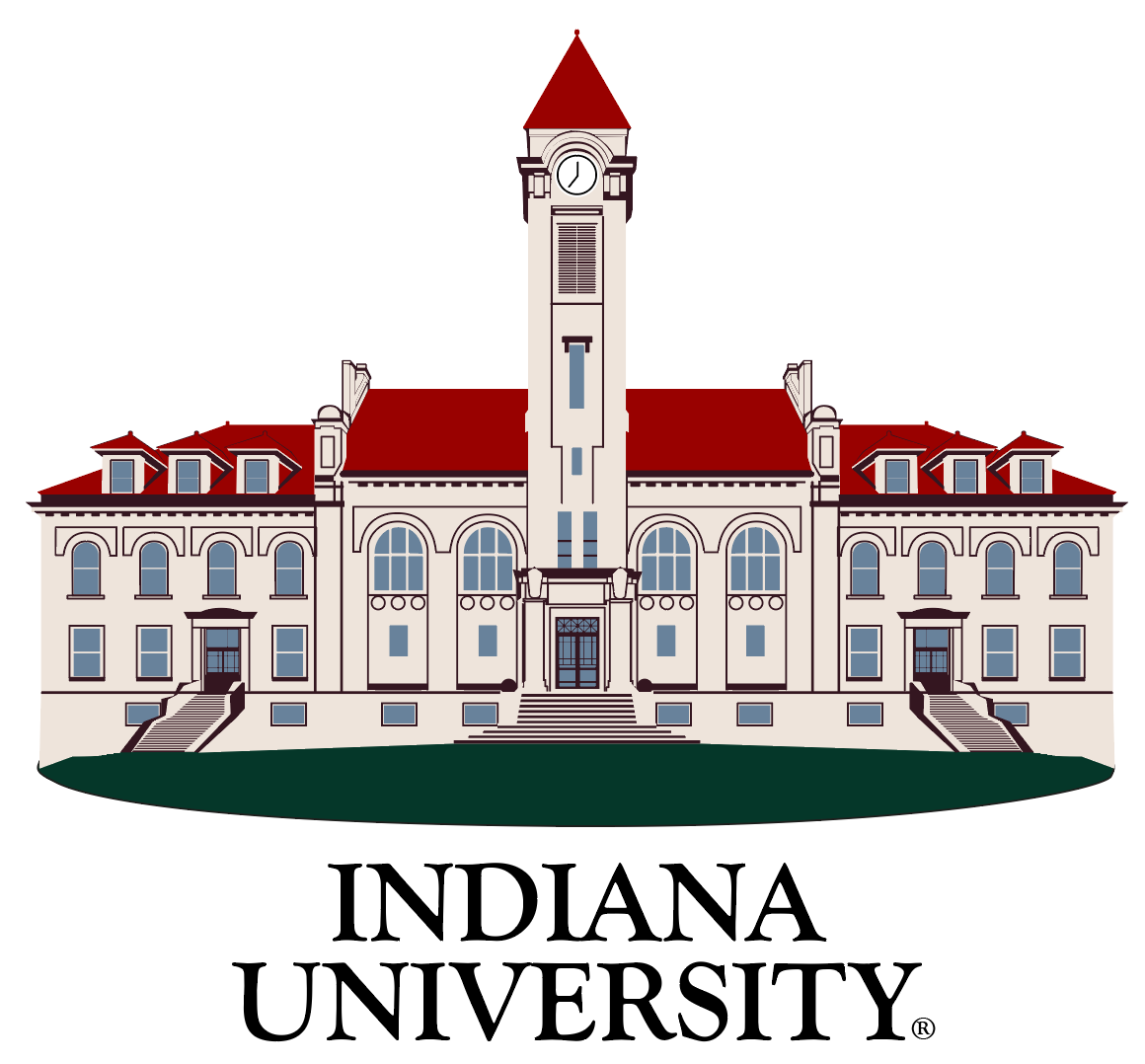 Indiana Student Building Crewneck - Red