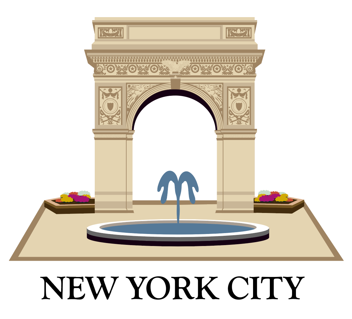New York City Crewneck - Heather Grey