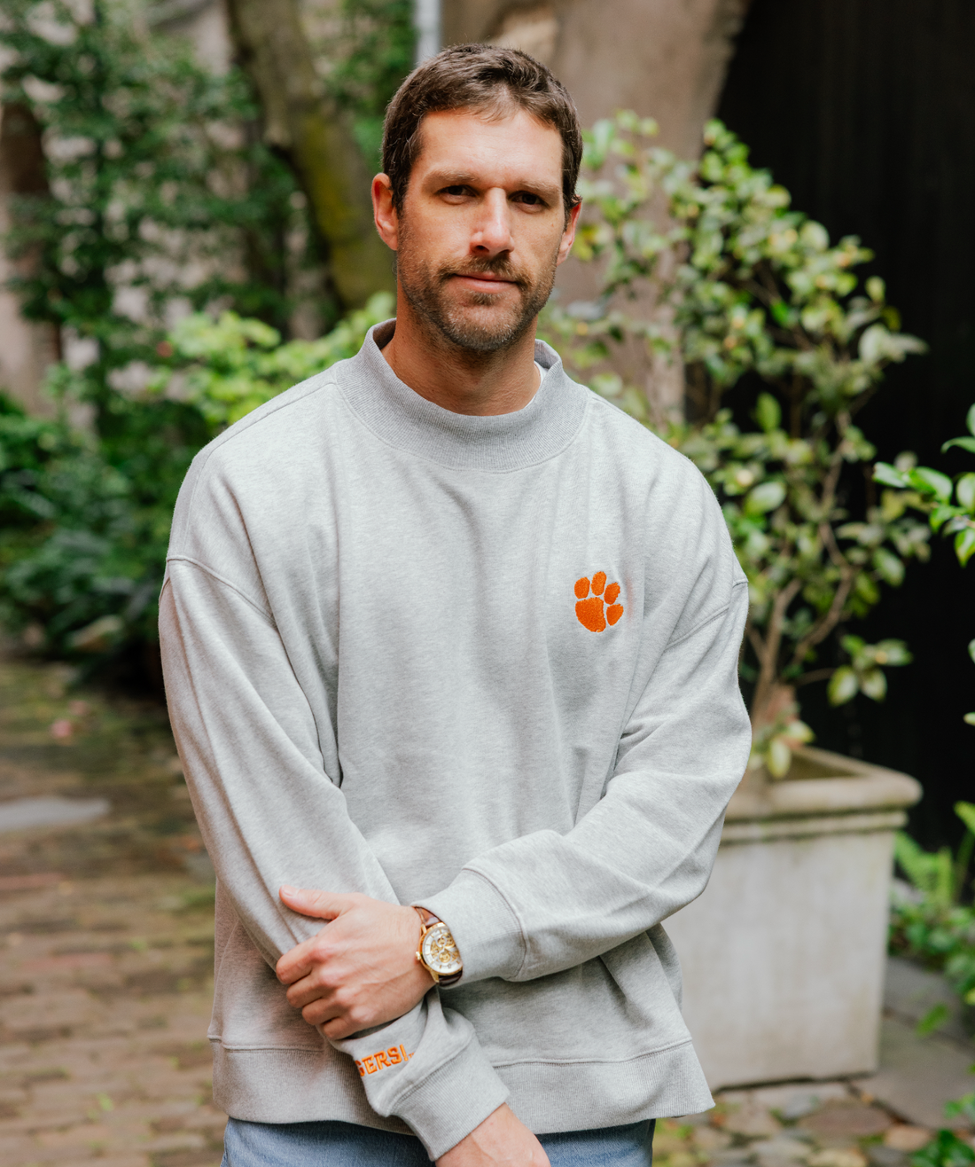 Virginia Tech Mock Neck