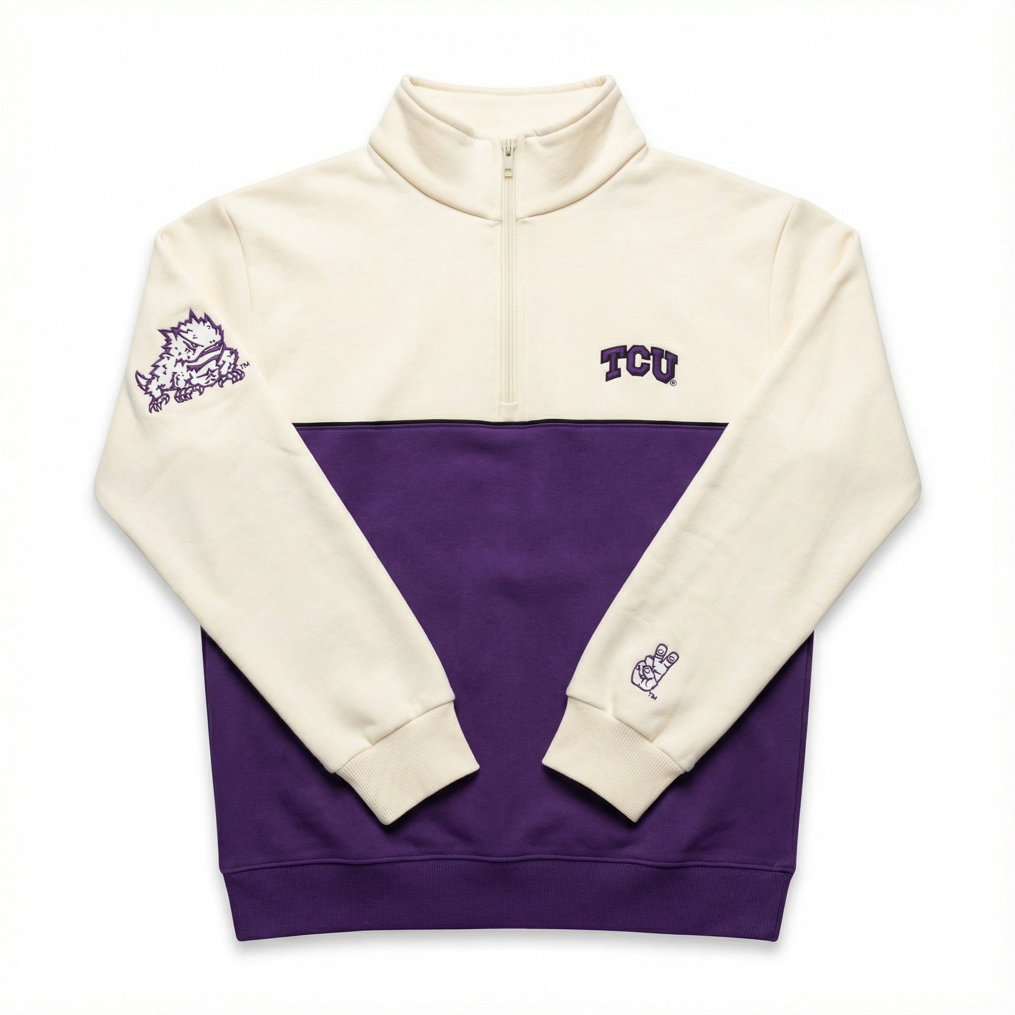 TCU Quarter Zip