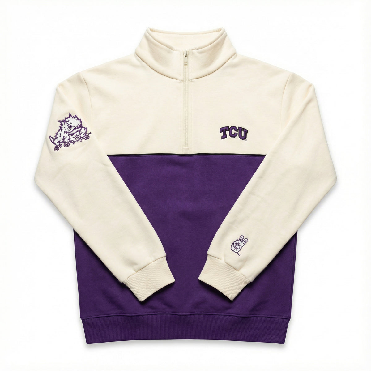 TCU Quarter Zip | Traditions Collegiate Apparel